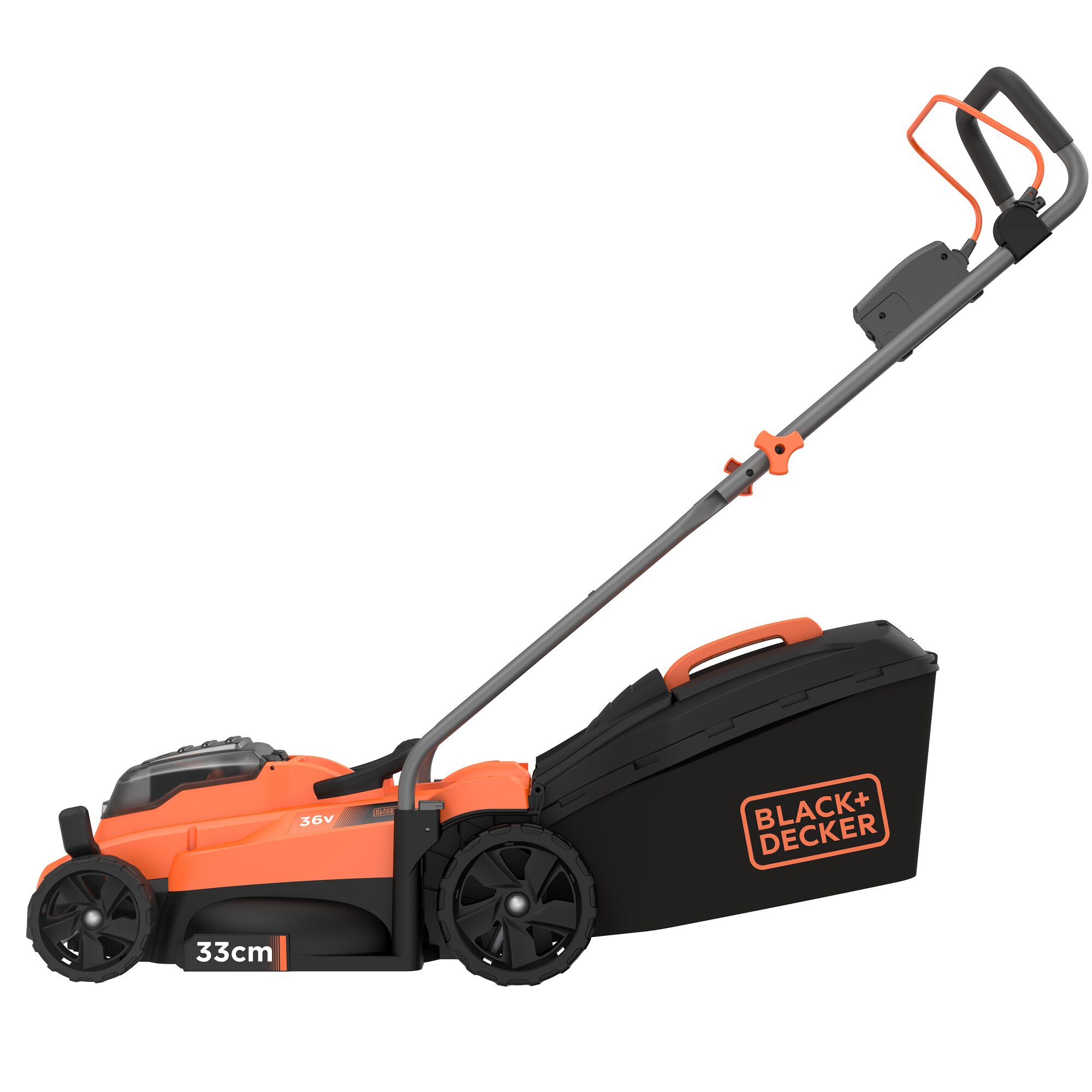 36V Cordless 2.5Ah 33cm Compact Mower BLACK DECKER