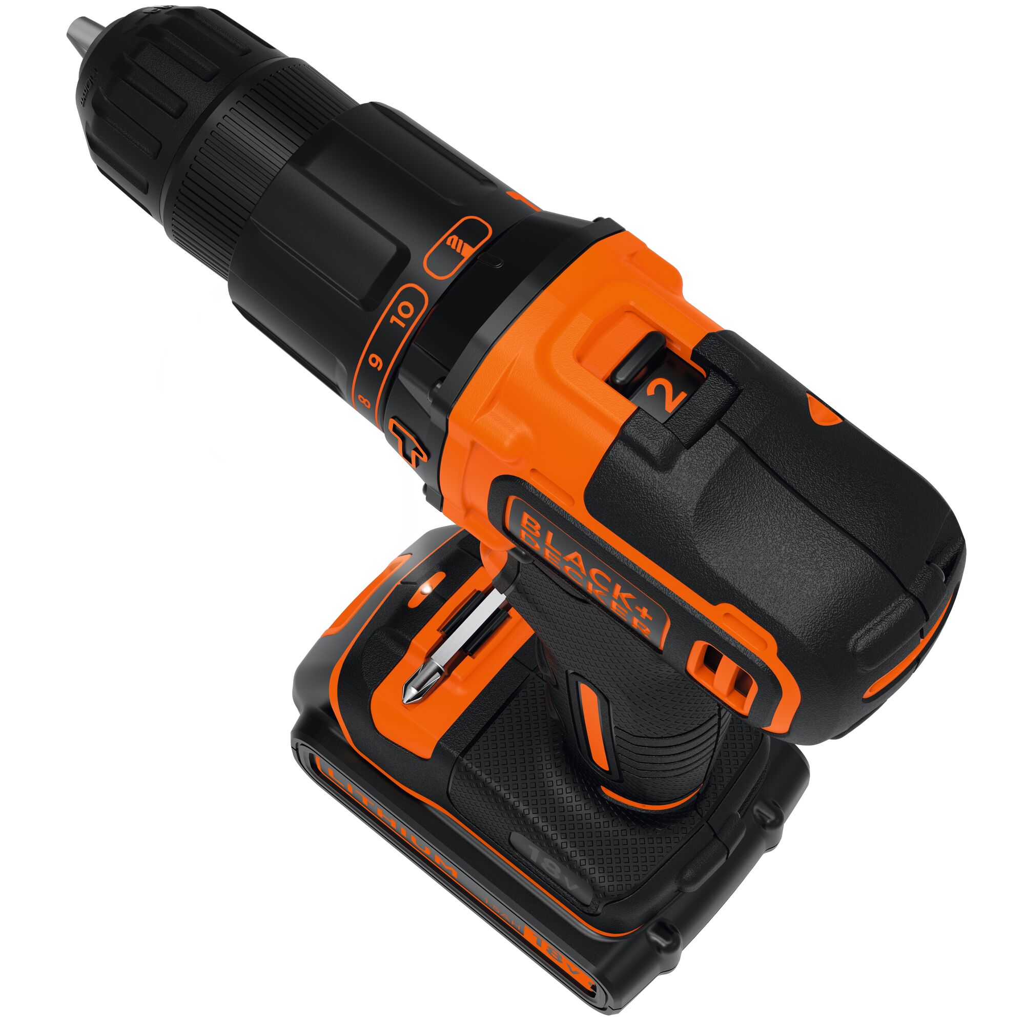 Black and decker best sale drill with 2 batteries