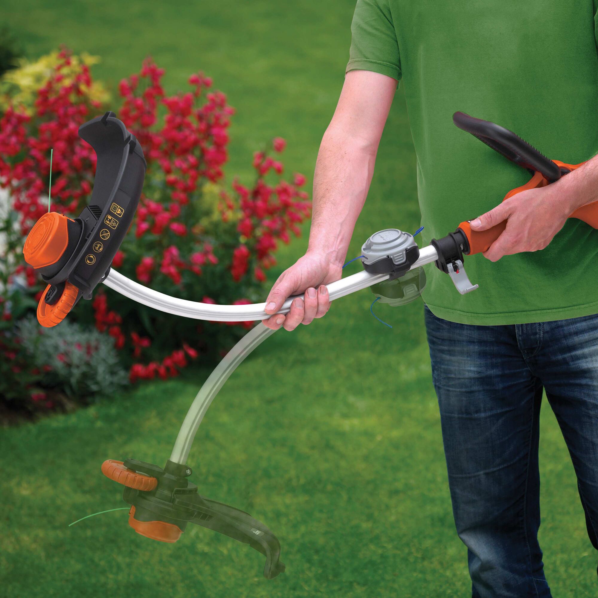 Corded on sale grass strimmer