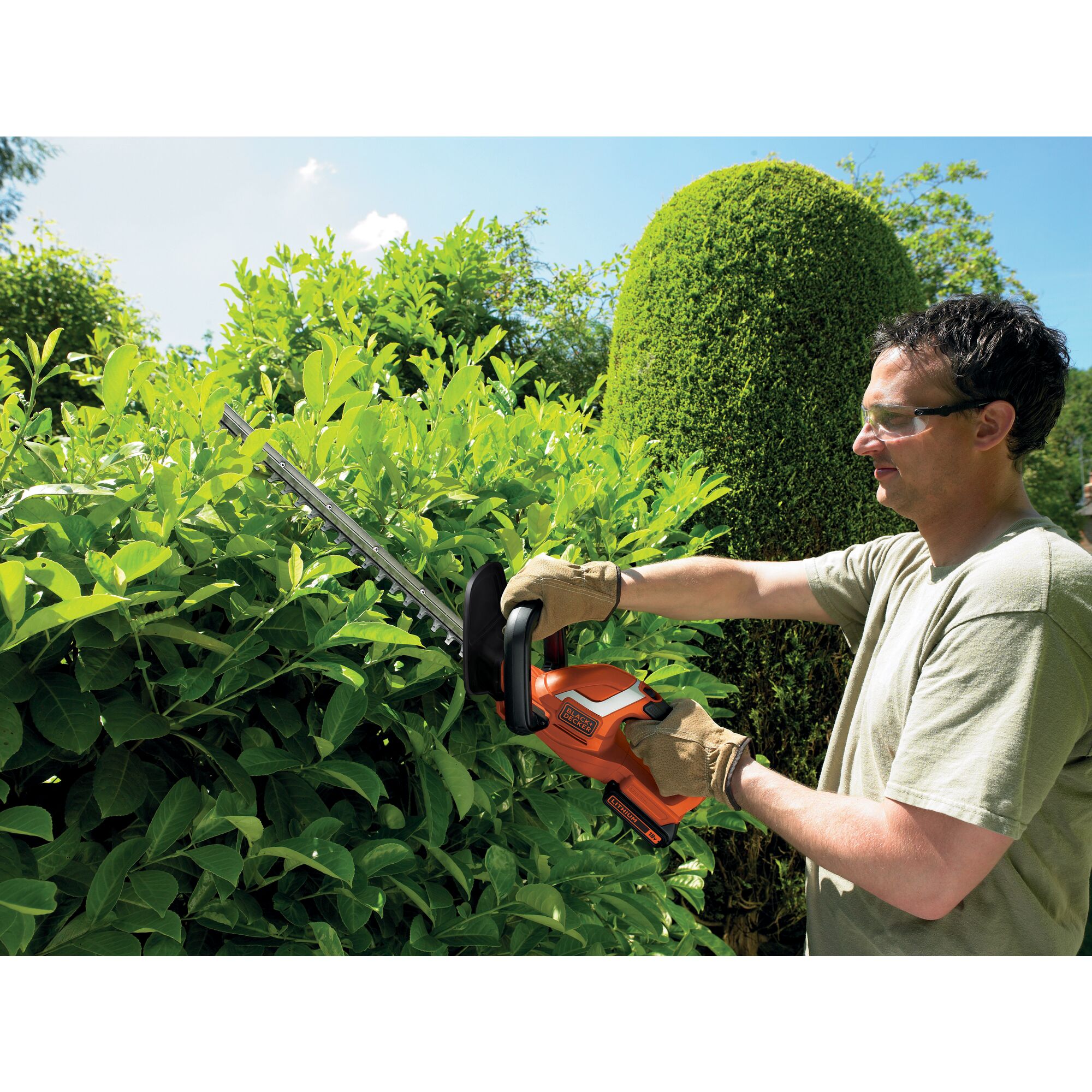 Black & decker 18v hedge online trimmer